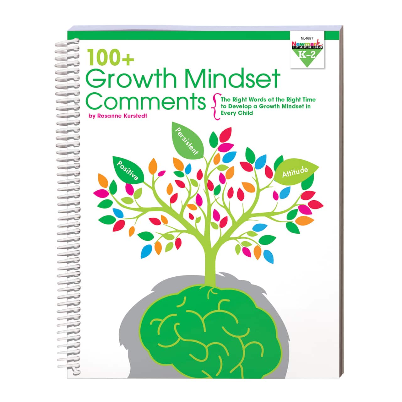 Newmark Learning 100+ Growth Mindset Comments, Grades K-2